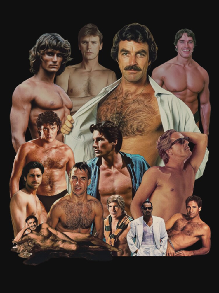 Discover Tom Selleck - Sexy 80s Aesthetic Design Classic T-Shirt