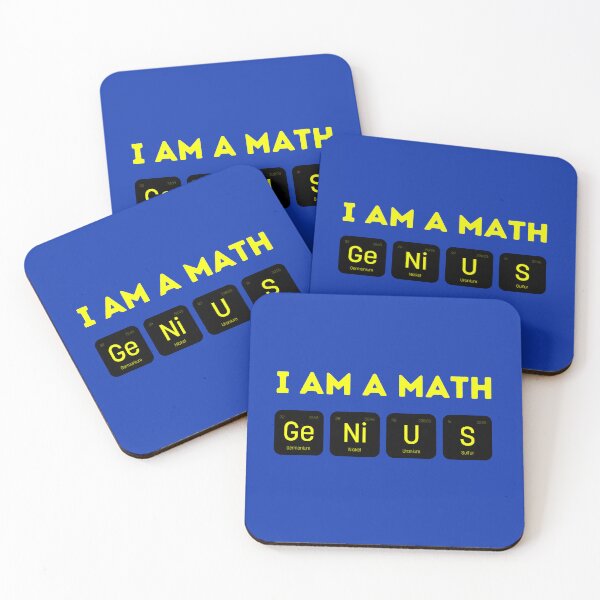 Item preview, I Am A Math Genius designed and sold by MathVerge.
