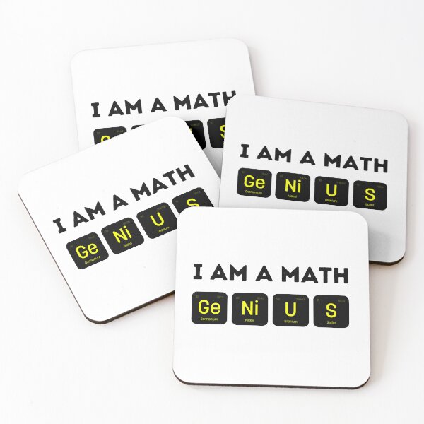 Item preview, I Am A Math Genius designed and sold by MathVerge.