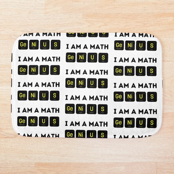 Item preview, Soy un genio de las matemáticas designed and sold by MathVerge.
