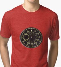 Old Russian stopwatch's dial Tri-blend T-Shirt