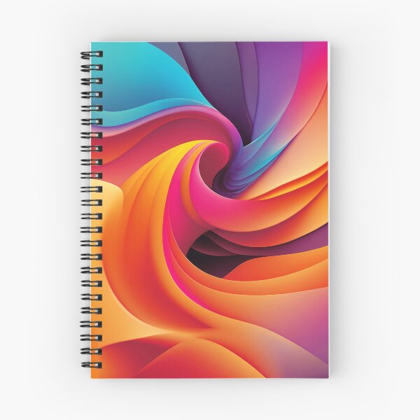 Item preview, rainbow waves designed and sold by knuppify.