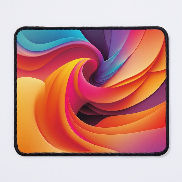 Item preview, rainbow waves designed and sold by knuppify.