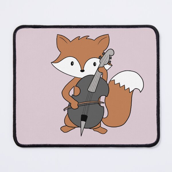 Item preview, Cello Fox Is Playing My Song! designed and sold by BlueandClaire.