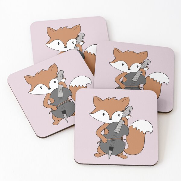 Item preview, Cello Fox Is Playing My Song! designed and sold by BlueandClaire.
