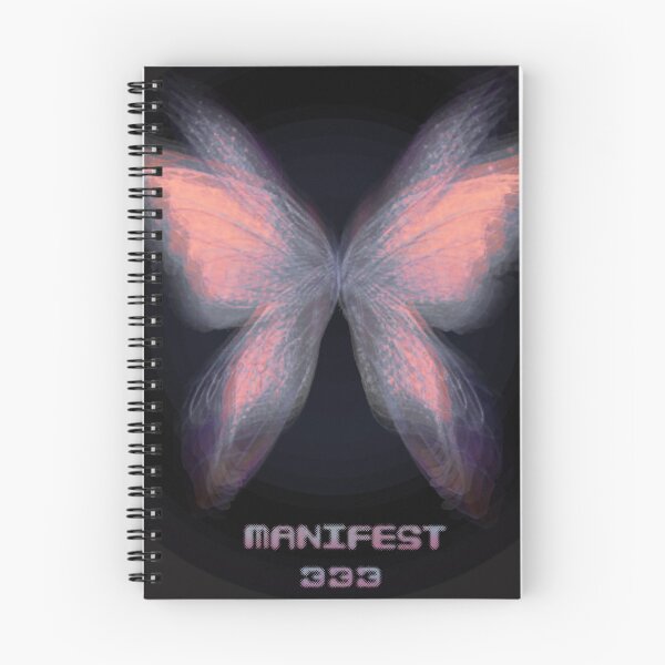 Item preview, Y2K retro inspired pink and purple butterfly and manifest logo designed and sold by 2KSTYLEZ.