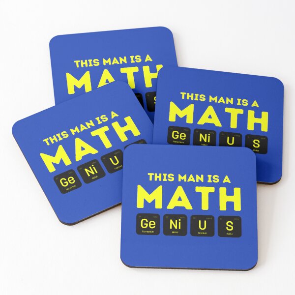Item preview, This Man Is A Math Genius designed and sold by MathVerge.