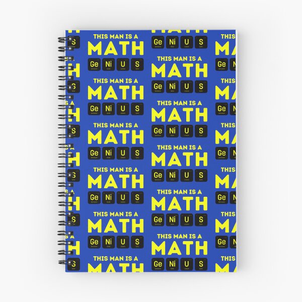 Item preview, This Man Is A Math Genius designed and sold by MathVerge.