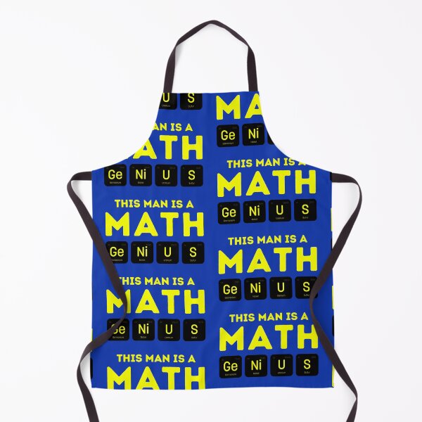 Item preview, This Man Is A Math Genius designed and sold by MathVerge.