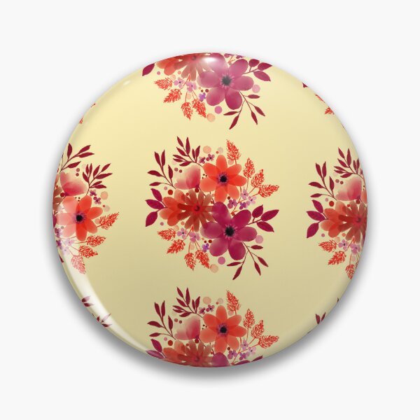 Item preview, watercolour flowers designed and sold by Shikhadaga.