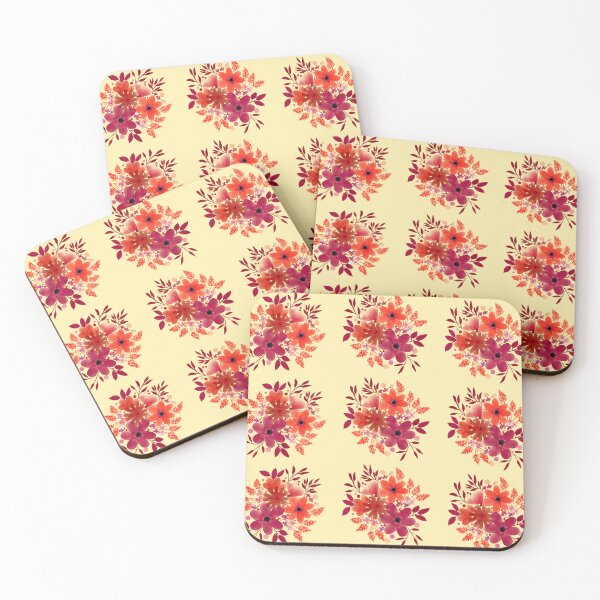 Item preview, watercolour flowers designed and sold by Shikhadaga.