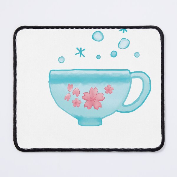 Item preview, Spring Tea Time , Spring Sakura Floral Watercolor designed and sold by spaceopy.