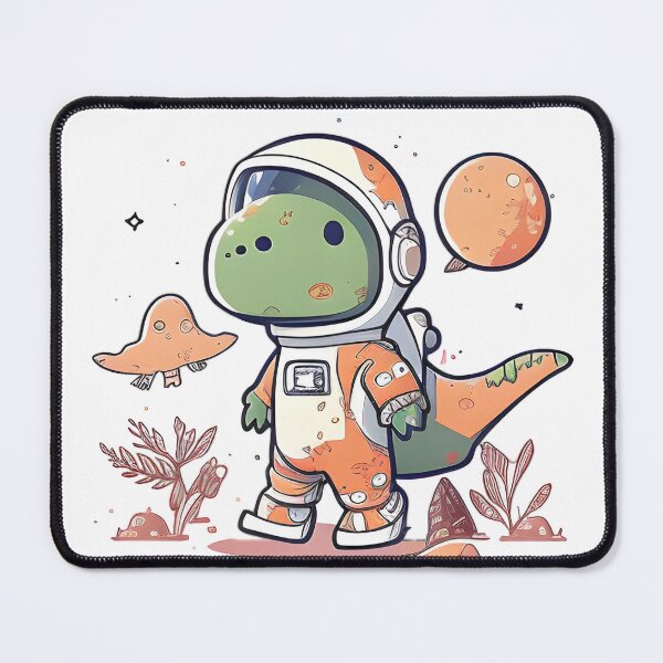 Item preview, dinosaur, astronaut, star designed and sold by Siam-1306.