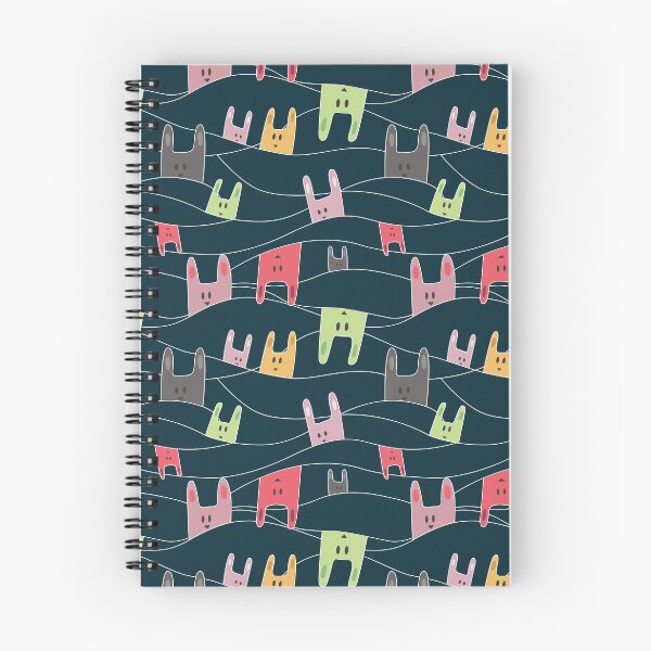 Item preview, Happy colorful rabbits designed and sold by Kinga Szumilas.