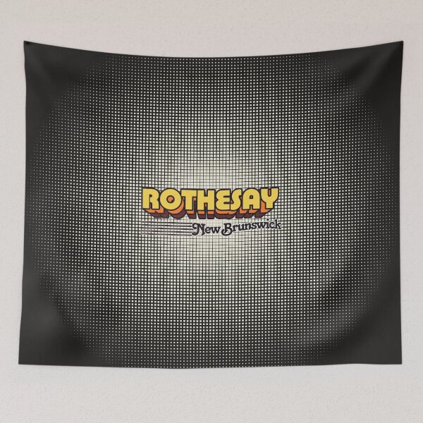 Item preview, Rothesay, New Brunswick | Retro Stripes designed and sold by retroready.