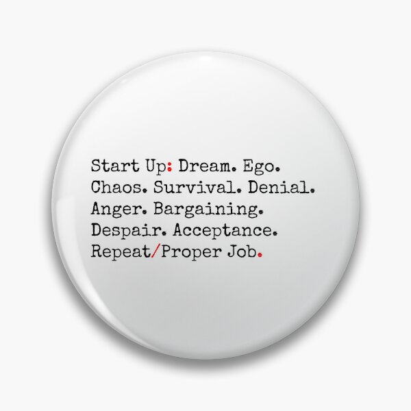 Artikelvorschau, The 10 Stages of a Start-Up entworfen und verkauft von SW-WordWarThree.