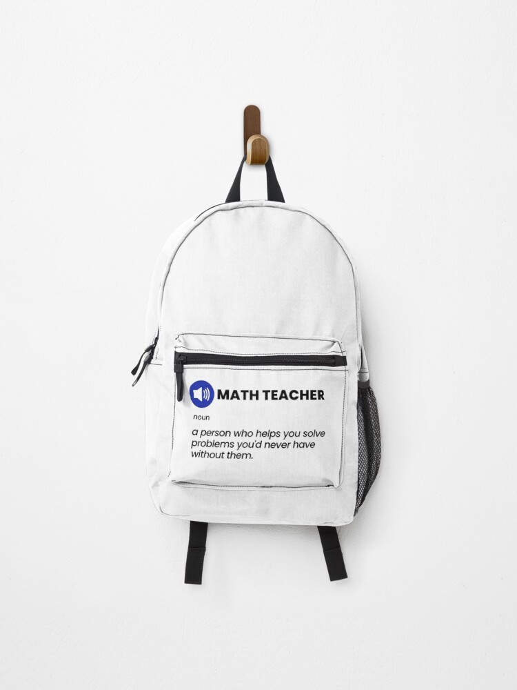 Thumbnail 1 of 3, Backpack, Funny Math Joke designed and sold by MathVerge.
