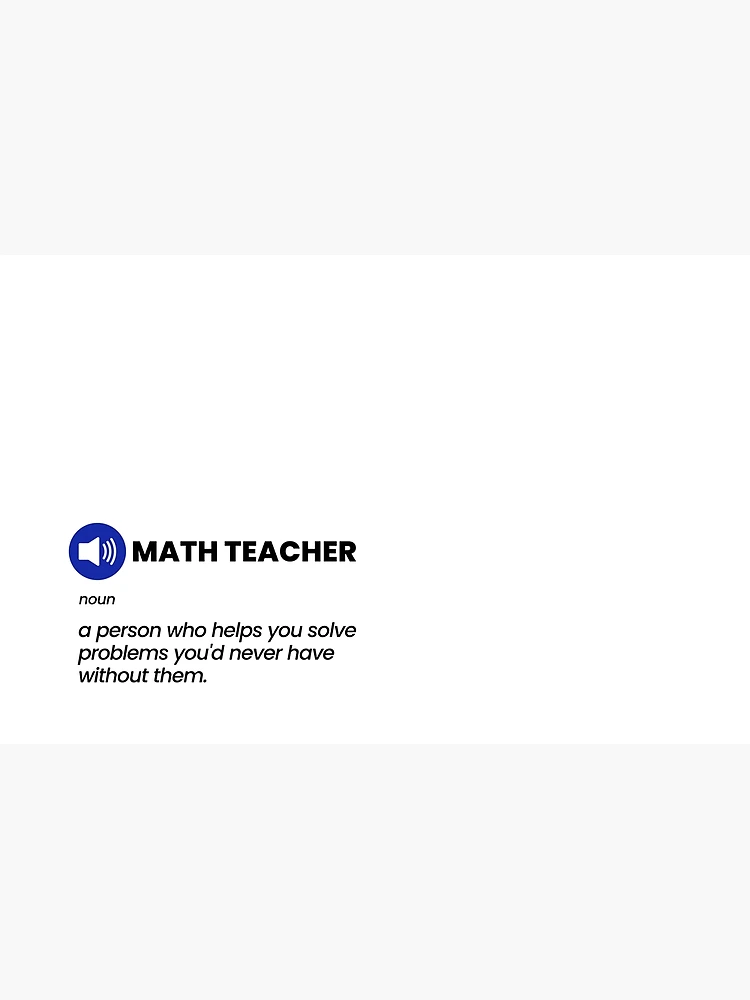 Thumbnail 4 of 4, Zipper Pouch, Funny Math Joke designed and sold by MathVerge.