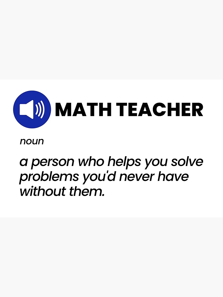 Thumbnail 3 of 3, Poster, Funny Math Joke designed and sold by MathVerge.