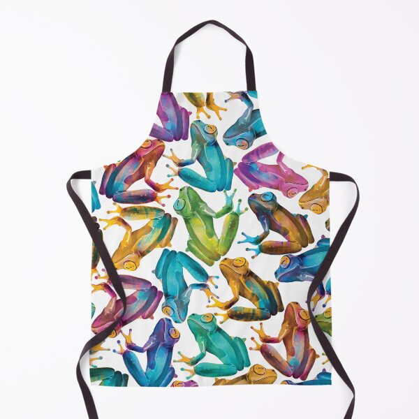 Item preview, Rainbow Frogs designed and sold by Karin Taylor.