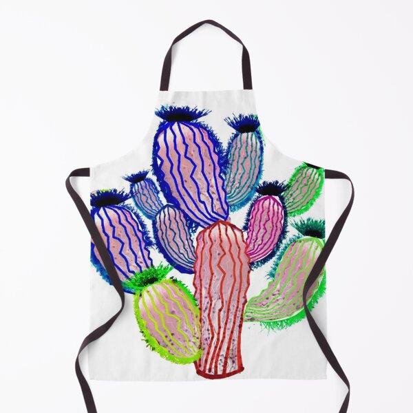 Item preview, cactus, red, transparent, cheerful, joyful, day, multicolored, optimism, naiv, children's, floral print, trend year designed and sold by Maria Mihailova.