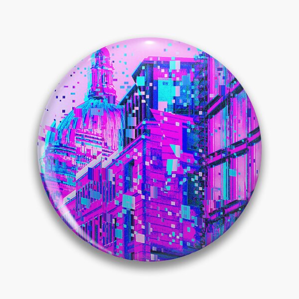 Item preview, London England City Street Glitch Art designed and sold by glitchhub.