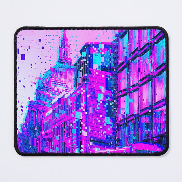 Item preview, London England City Street Glitch Art designed and sold by glitchhub.