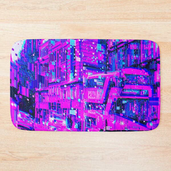 Item preview, London England City Street Glitch Art designed and sold by glitchhub.