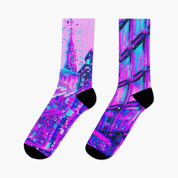 Item preview, London England City Street Glitch Art designed and sold by glitchhub.