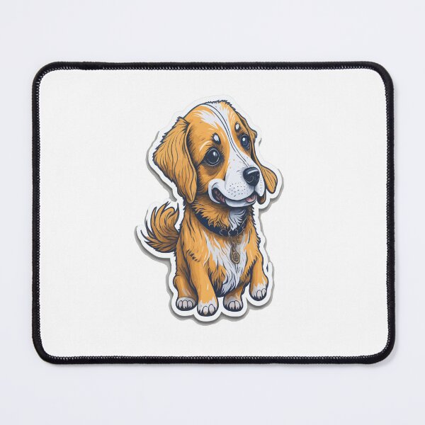 Item preview,  Dog with Golden Necklace Sticker designed and sold by Customize Shirts.