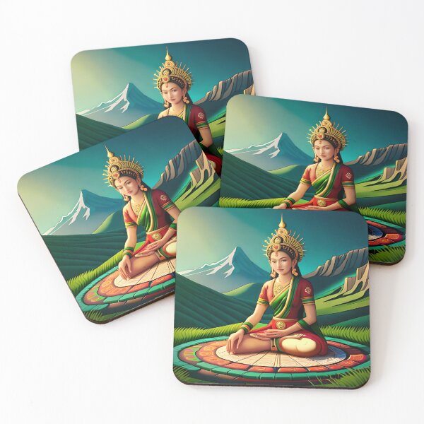 Item preview, Asian Goddess in Nature designed and sold by SriGem.