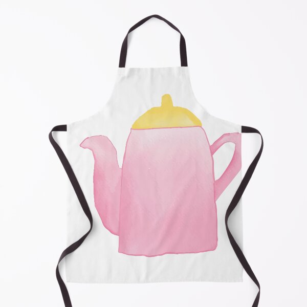 Item preview, Watercolor Cute Kettle tea pot Spring Vibes designed and sold by spaceopy.