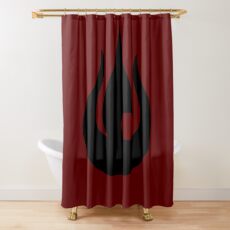 Fire Nation Royal Banner Shower Curtain
