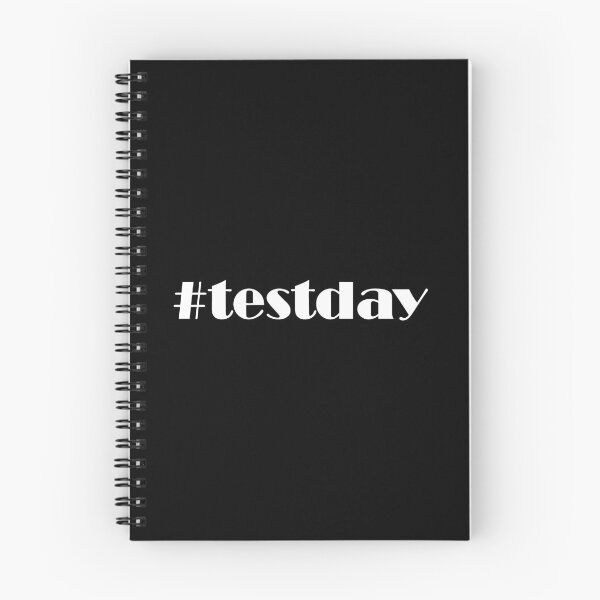 Item preview, #testday (white) Test Day Toolkit: Design to Help You Succeed designed and sold by EmeraldeaArt.