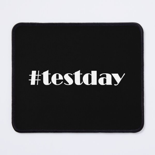 Item preview, #testday (white) Test Day Toolkit: Design to Help You Succeed designed and sold by EmeraldeaArt.