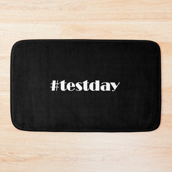 Item preview, #testday (white) Test Day Toolkit: Design to Help You Succeed designed and sold by EmeraldeaArt.