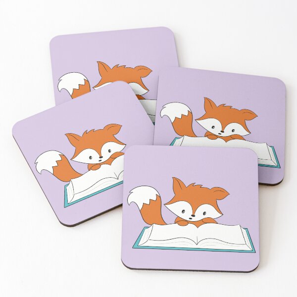Artikelvorschau, Pfeffer Fox liest entworfen und verkauft von BlueandClaire.