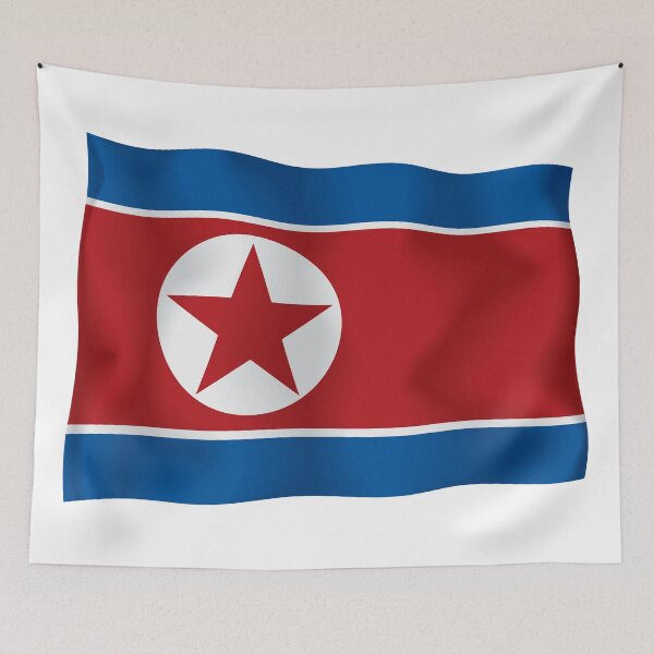 Item preview, 3D Animated Waving Flag of North Korea designed and sold by drsaver.