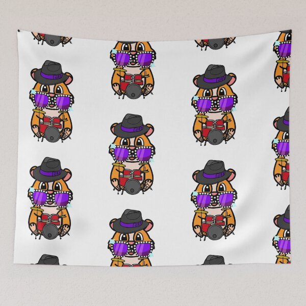 Item preview, Rock and roll Hamster playing drums designed and sold by Pet Station.