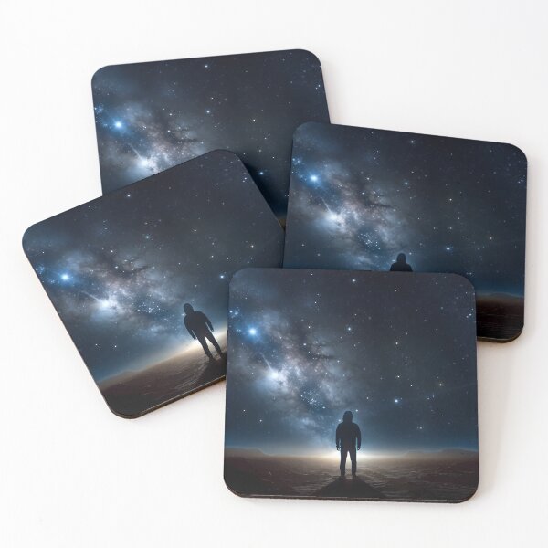 Item preview, Dark Night full of Star in the Desert designed and sold by SingularityGeek.