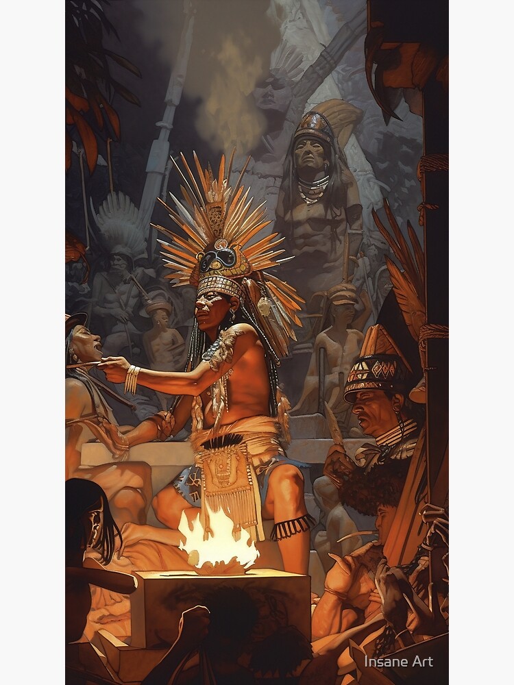 Aztec Demons Magic: Andraplatingat, the Demon of Persuasion and