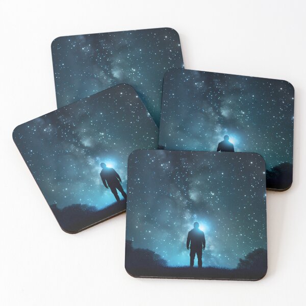 Item preview, Dark Night full of Star Looking at a Milky Way Arm designed and sold by SingularityGeek.
