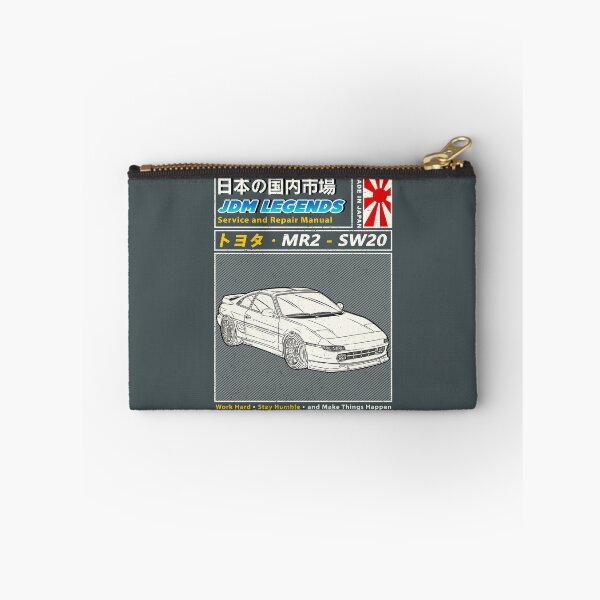 Item preview, Toyota MR2 SW20 1989 Car Manual Book Cover designed and sold by JDM Guyvit.