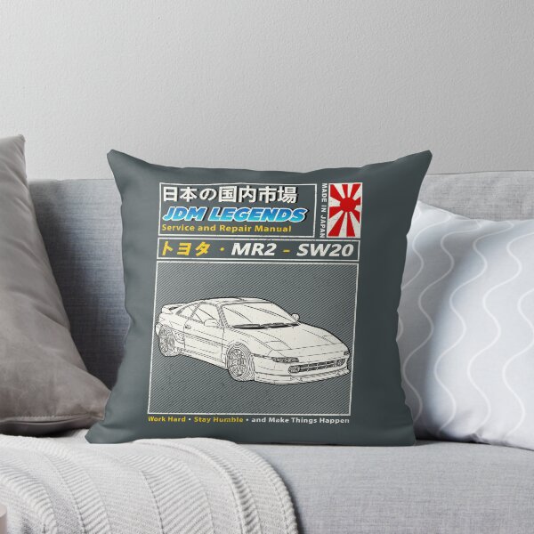 Item preview, Toyota MR2 SW20 1989 Car Manual Book Cover designed and sold by JDM Guyvit.
