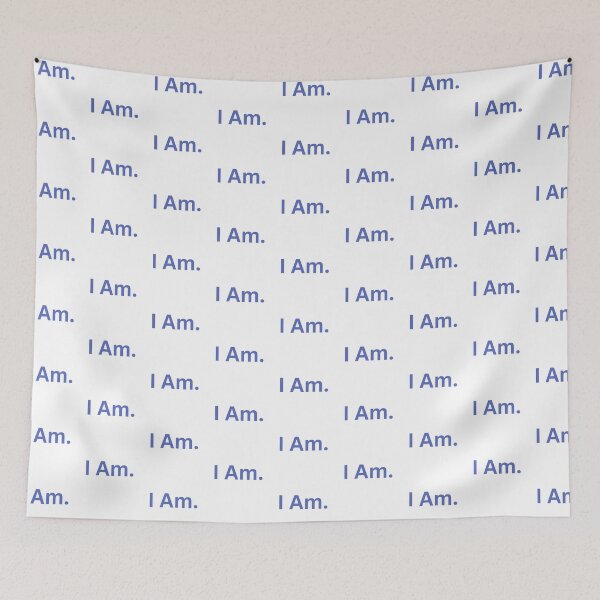 Item preview, I Am. Blue designed and sold by TheIAmShop.