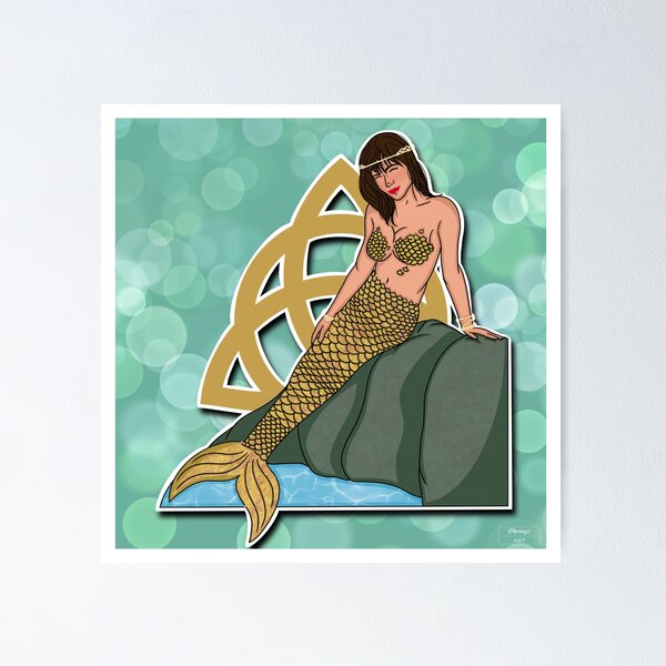 Item preview, Charmed - Phoebe Halliwell Mermaid  designed and sold by Chrissybell648.