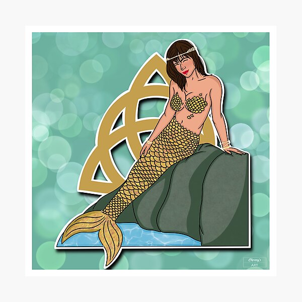 Item preview, Charmed - Phoebe Halliwell Mermaid  designed and sold by Chrissybell648.