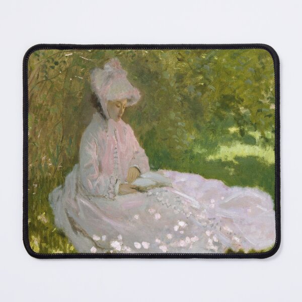 Item preview, Claude Monet Springtime- Monet famous paintings designed and sold by Tamas Das.