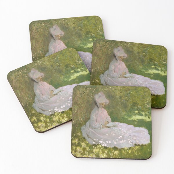 Artikelvorschau, Claude Monet Frühling – berühmte Gemälde von Monet entworfen und verkauft von Tamas Das.