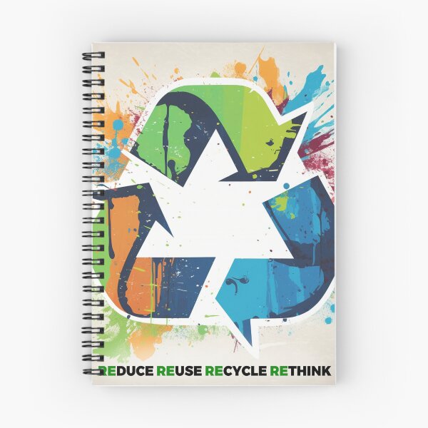 Item preview, Reduce, Reuse, Recycle, Rethink: Sustainable and Conscious Living Design designed and sold by PrettiGreene.
